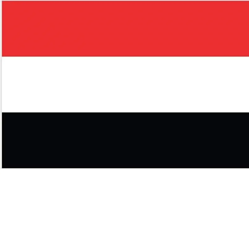 Yemen Repubblica Bandiera Nazionale 90*150 Cm/60*90 Cm/40*60 Cm/15*21 Centimetri Bandiera