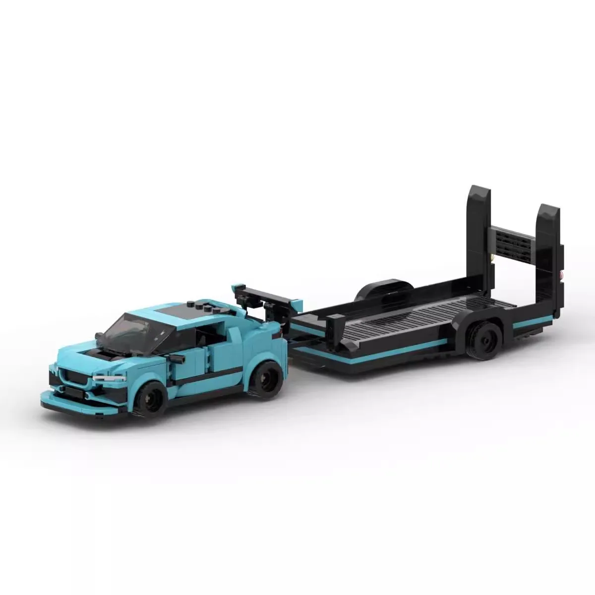 Moc Technical Car Suv Giaguared Ipace E Veicoli Per Rimorchi Speed Champions Truck Fit 76898 Set Building Blocks Giocattoli Per Bambini Regalo Per Rag
