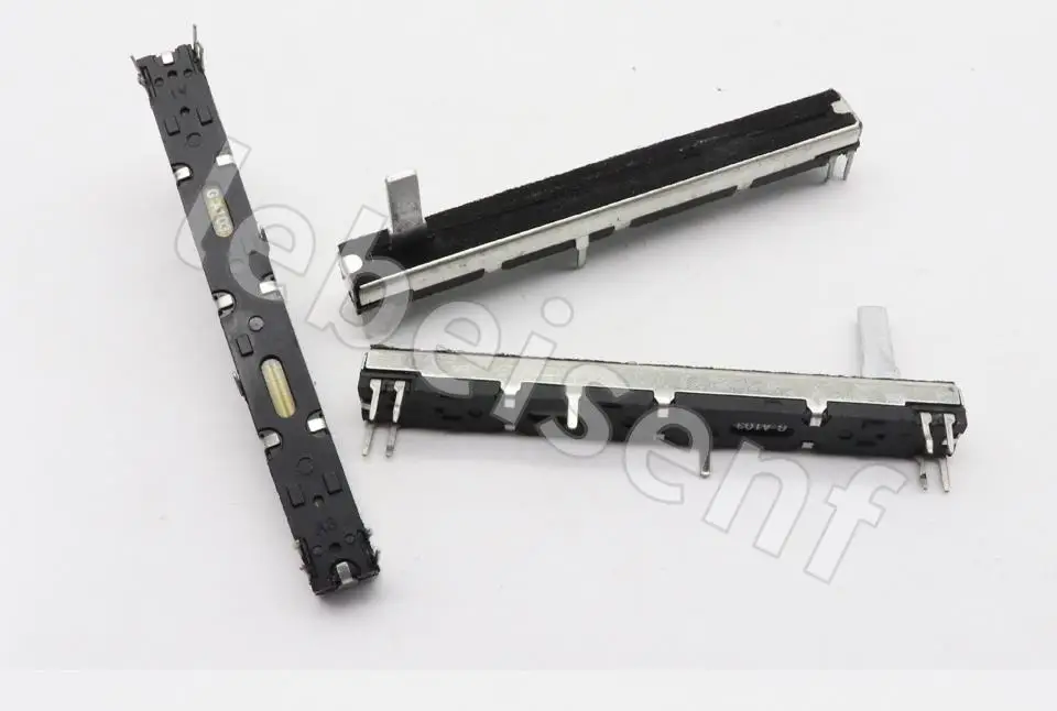 3Pcs Soundcraft Mixer Fader Epm12 Doppio Potenziometro A10Kx2 / 75Mm Stereo Fader A10K/Lunghezza Maniglia 15Mm