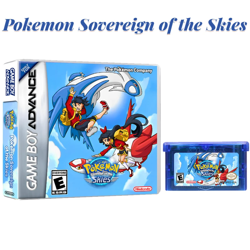 Pokemon Overhead Of The Skies Gba Game Card Box American Edition Cartuccia Di Gioco Giocattoli Per Bambini Come Regali Di Natale