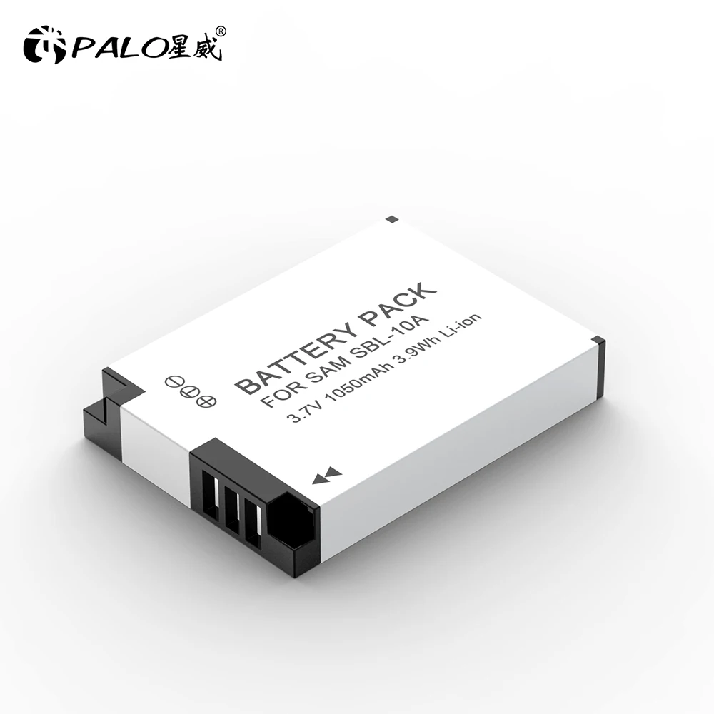 Batteria Di Ricambio Palo Slb 10A Slb-10A Per Samsung Sl102 Sl202 Sl420 Sl620 Sl820 Hz10W Hz15W Es55 L100 L110 L200 L210 L310W