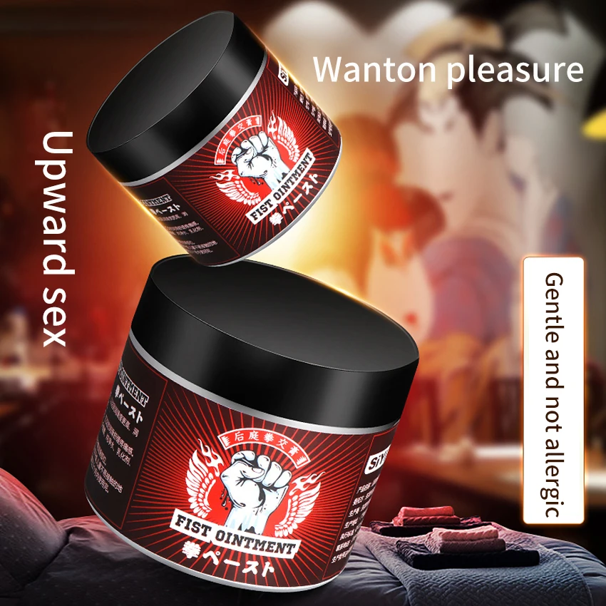 Pugno Analgesico Lubrificante Per Gli Uomini Gel Di Espansione Lubrificante Anale Crema Per Adulti Sesso Donne Fisting Sesso Anti-Dolore Grasso Sexo A