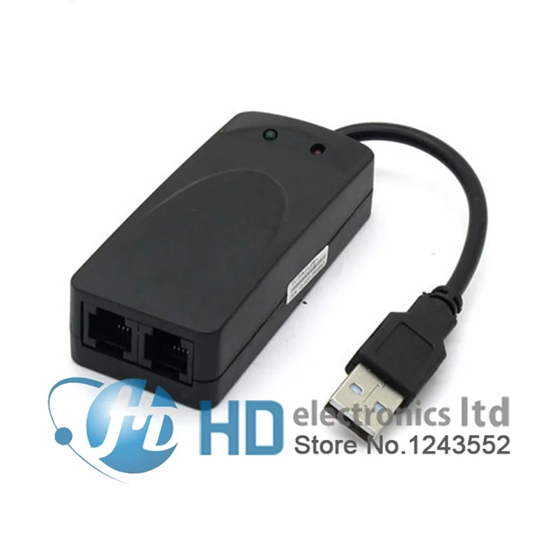 Usb 56K External Up Fax Dati V.90 V.92 Modem Finestra 7 Xp Vista Win 8
