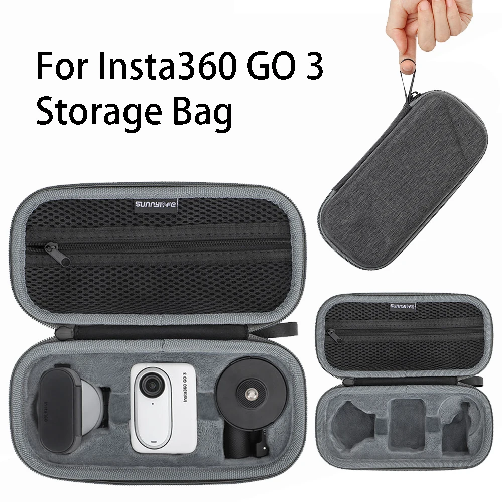 Per Shadowstone Insta360 Go 3 Storage Bag Go 3 Custodia Protettiva Portatile Thumb Camera Accessory Insta360 Go 3 Case
