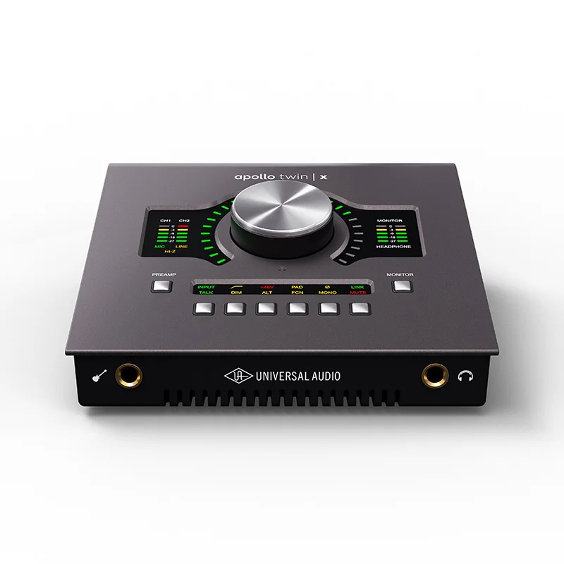 4D Electric Hall Ua Apollo Twin X Duo 2 In 6 Out Lightning 3 Dual Core Audio Apollo Sound Card