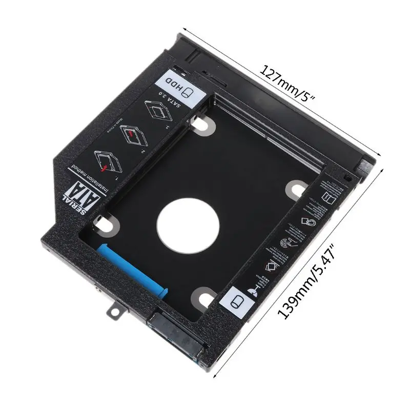 Nuova Staffa Per Vassoio Caddy Per Disco Rigido 2 ° Ssd Per Lenovo Ideapad 320 320C 520 330 330-14/15/17 B5400 Gue0N Du8A5Sh