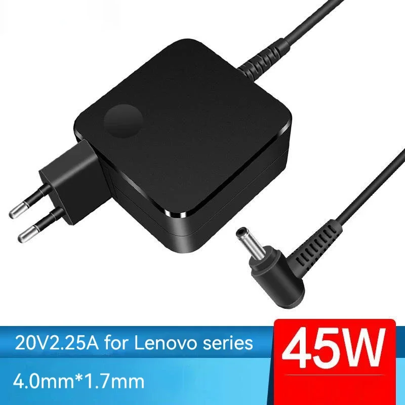 Caricabatterie Adattatore Ca Per Laptop 20V 2.25A Per Lenovo Ideapad 310-15Iap 310-14Isk 330S-15Ikb 310-14Iap V110-17Isk 510S-14Isk 330-15Icn