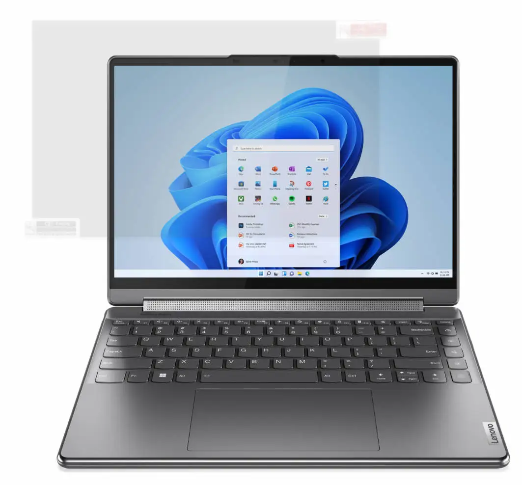 2 Pz/Lotto Per Lenovo Yoga 9I Gen 7 2022 / Yoga 9I Gen 8 2023 Pellicola Protettiva Morbida Ultra Trasparente/Opaca 16:10