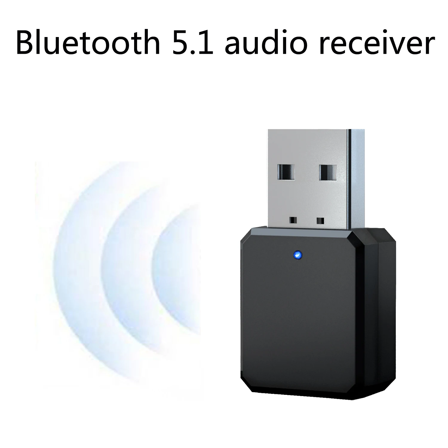 Bluetooth 5.0 Car Kit Wireless Music 3.5Mm Aux Usb Power Audio Receiver Adapter Auto Bluetooth Stereo Per Autoradio Mp3 Pc