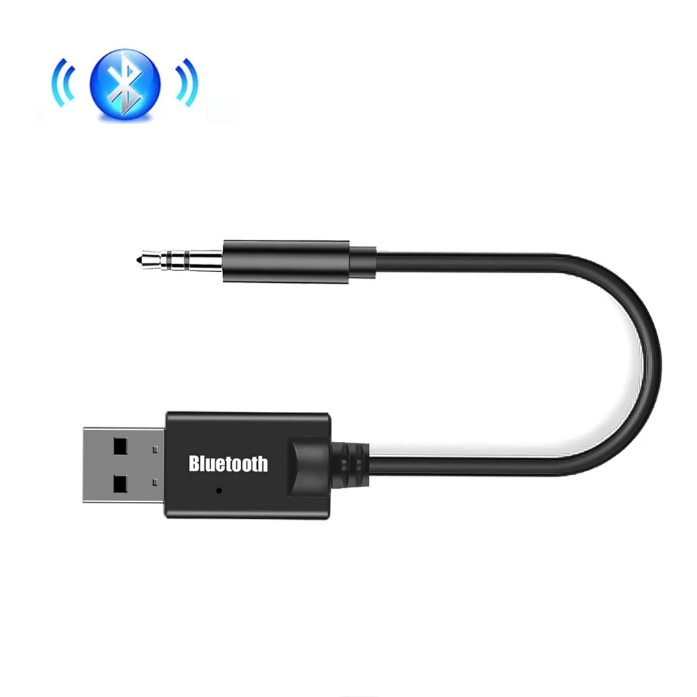 Ricevitore Bluetooth Kit Auto Wireless Auto Music Dongle Adapter 3.5Mm Aux Jack Ricevitore Audio Mini Usb Bluetooth Per Altoparlante Radio