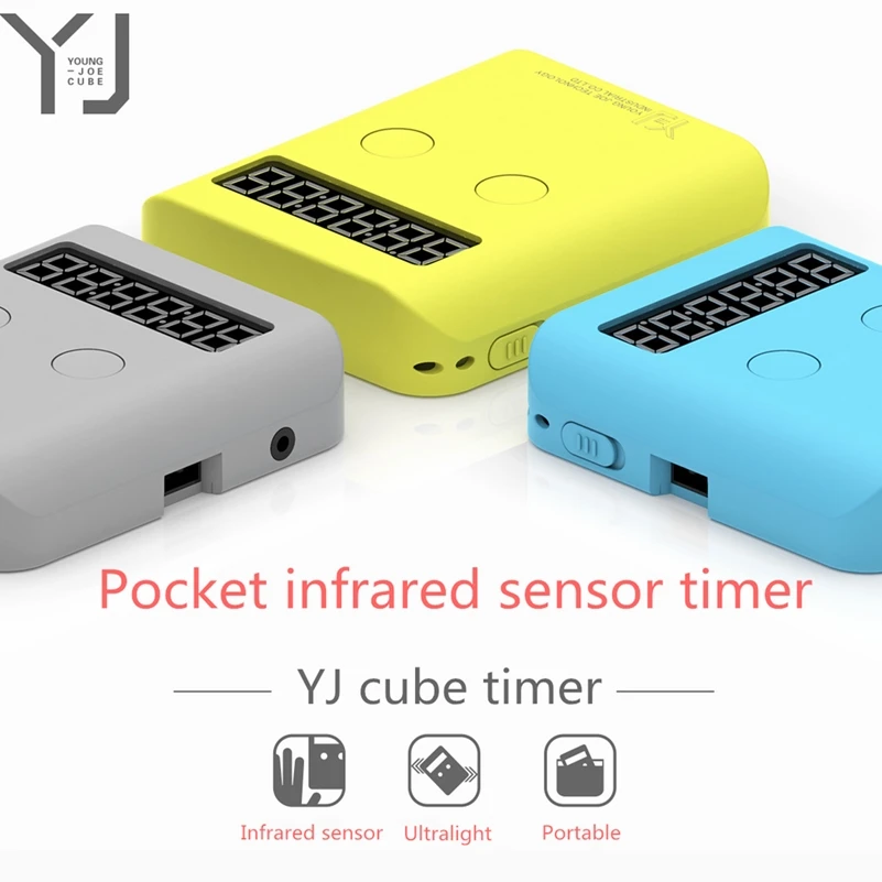 Nuovo Timer Yongjun, Timer Tascabile Yj Puzzle Timer Cubo Magico, Timer Sensore A Infrarossi Tascabile, Timer Cubo Tazze Volanti Timer Allenamento