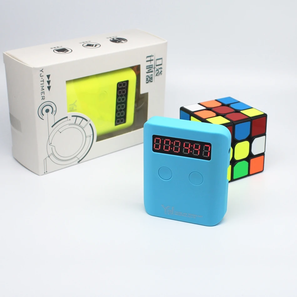 Yj Timer ,Cube Timer , Timer For Cube Timer Yj, Timer Cubo Magico Puzzle, Timer Tascabile Yongjun, Timer Sensore A Infrarossi Innovativo Portatile, Ti