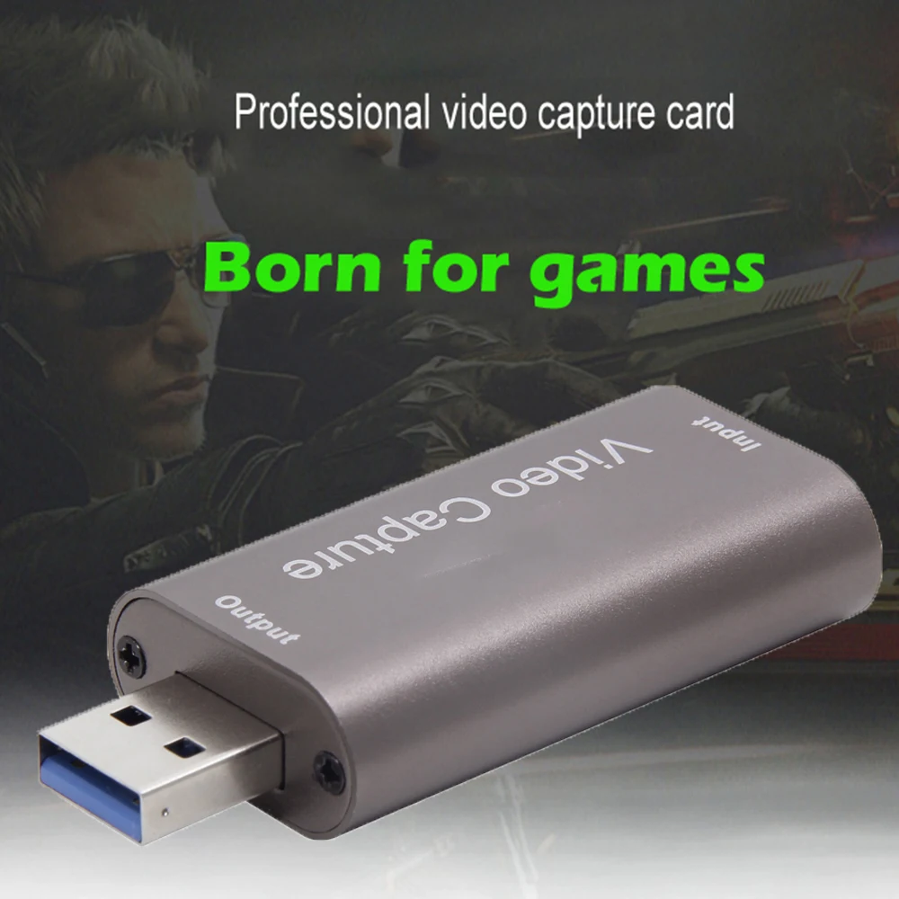 4K 1080P Usb 3.0 Acquisizione Video Pure Hardware Mini Card Hdmi-Compatibile Game Grabber Box Per Ps4/3 Dv Camera Pc Recording Placa D