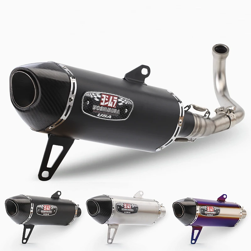 Xmax 300 Xmax 250 Full System Escape Slip On Fibra Di Carbonio R77 Yoshimura Tubo Di Scarico Per Yamaha X Max 250 300 400 2017 2018 2019