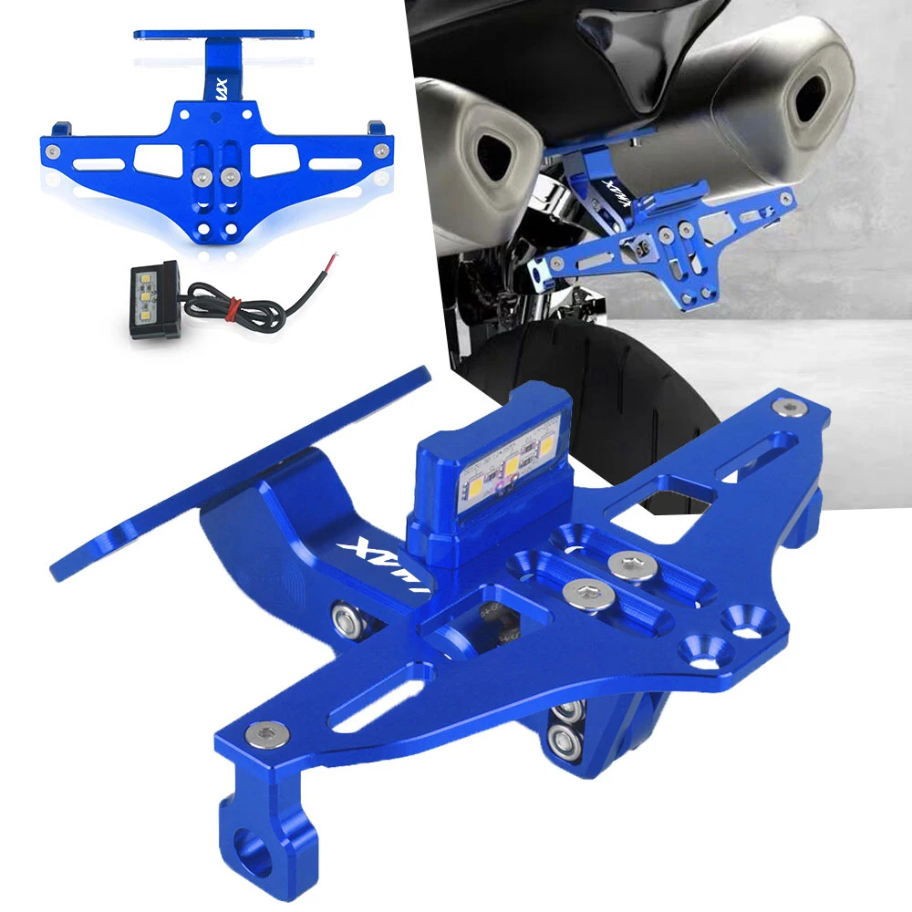 Staffa Supporto Telaio Targa Angolare Regolabile Moto Per Yamaha Xmax 125 Xmax 200 Xmax 250 Xmax 400 Xmax Allyears