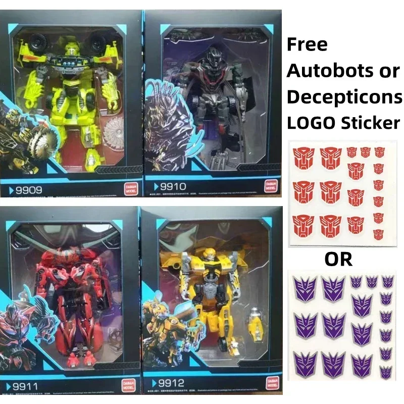 Giocattolo Di Trasformazione Del Modello Daban [9909 Ss04 Cricchetto Ko] [9910 Ss03 Crowbar Ko] [9911 Ss02] [9912 Ss01 Ko] Action Figure