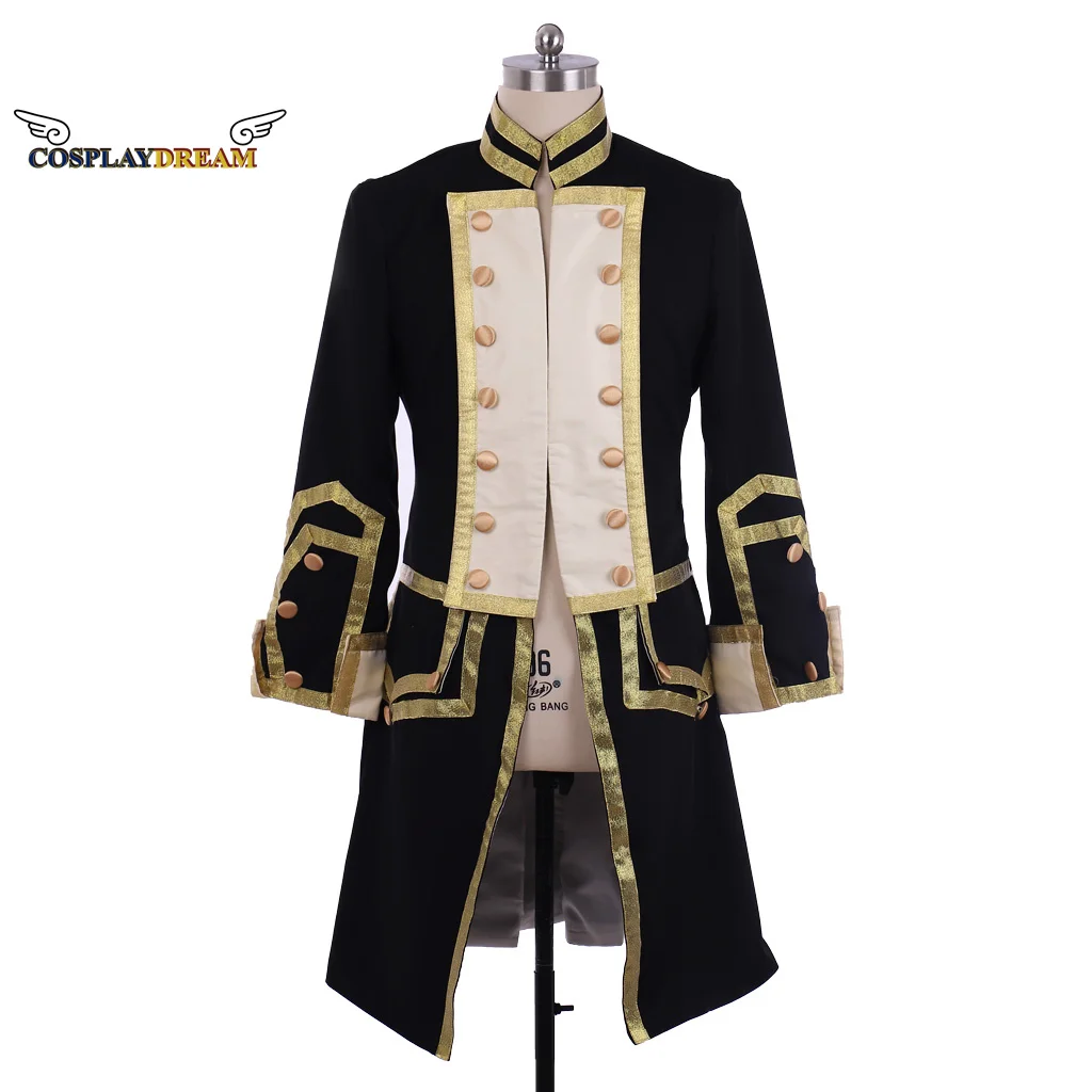 18Th Century George Washington Era Da Uomo Royal Military Navy Cosplay Uniforme Giacca Tailcoat Cappotto Regency Da Uomo Coloniali