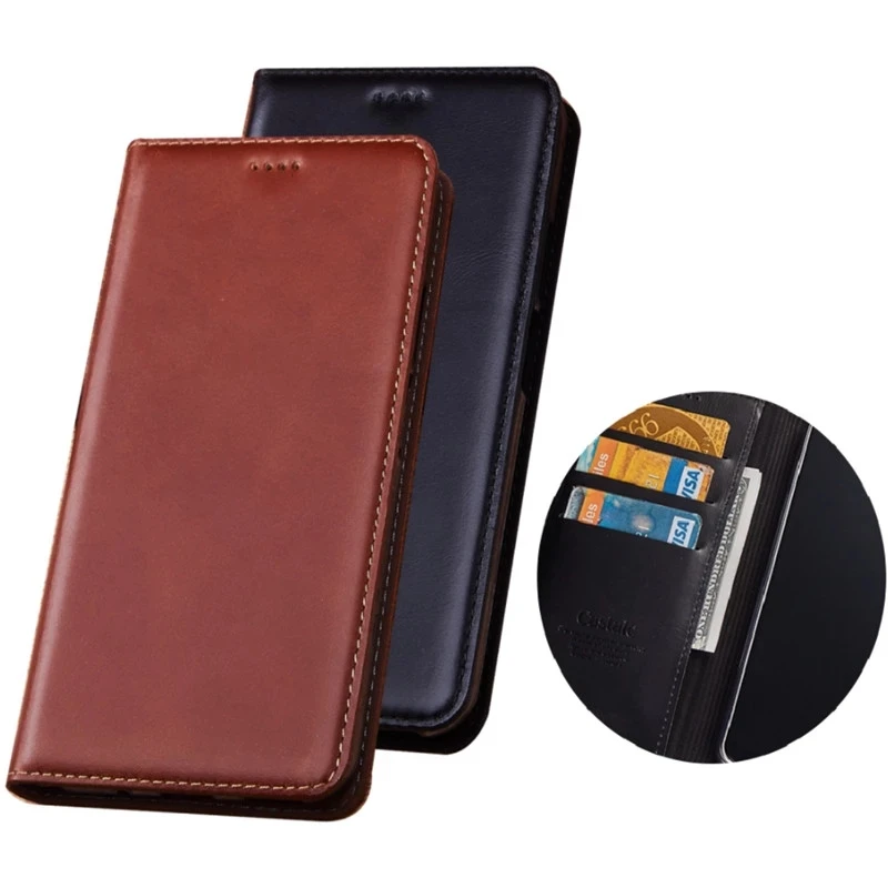 Portafoglio Business Custodia Per Cellulare Custodia In Pelle Di Vacchetta Per Samsung Galaxy S2/Samsung Galaxy S2 Plus Custodia Per Slot Per Schede
