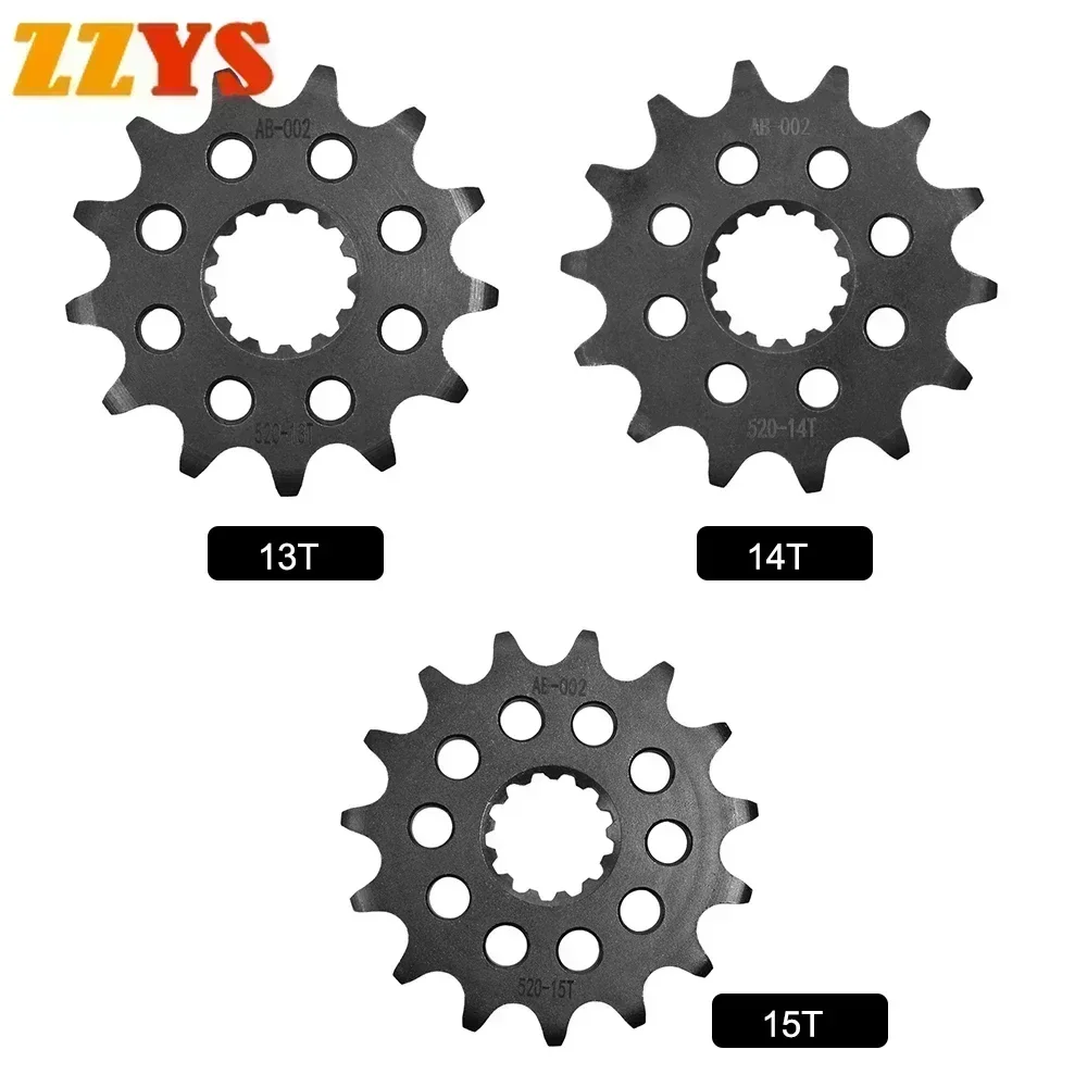 1 Pz 520 13T 14T 15T Dente Pignone Anteriore Ingranaggio Ruota Fissa Cam Per Yamaha Yzf-R3 15-2022 Yzf R3 Monster Energy Moto Gp Edition
