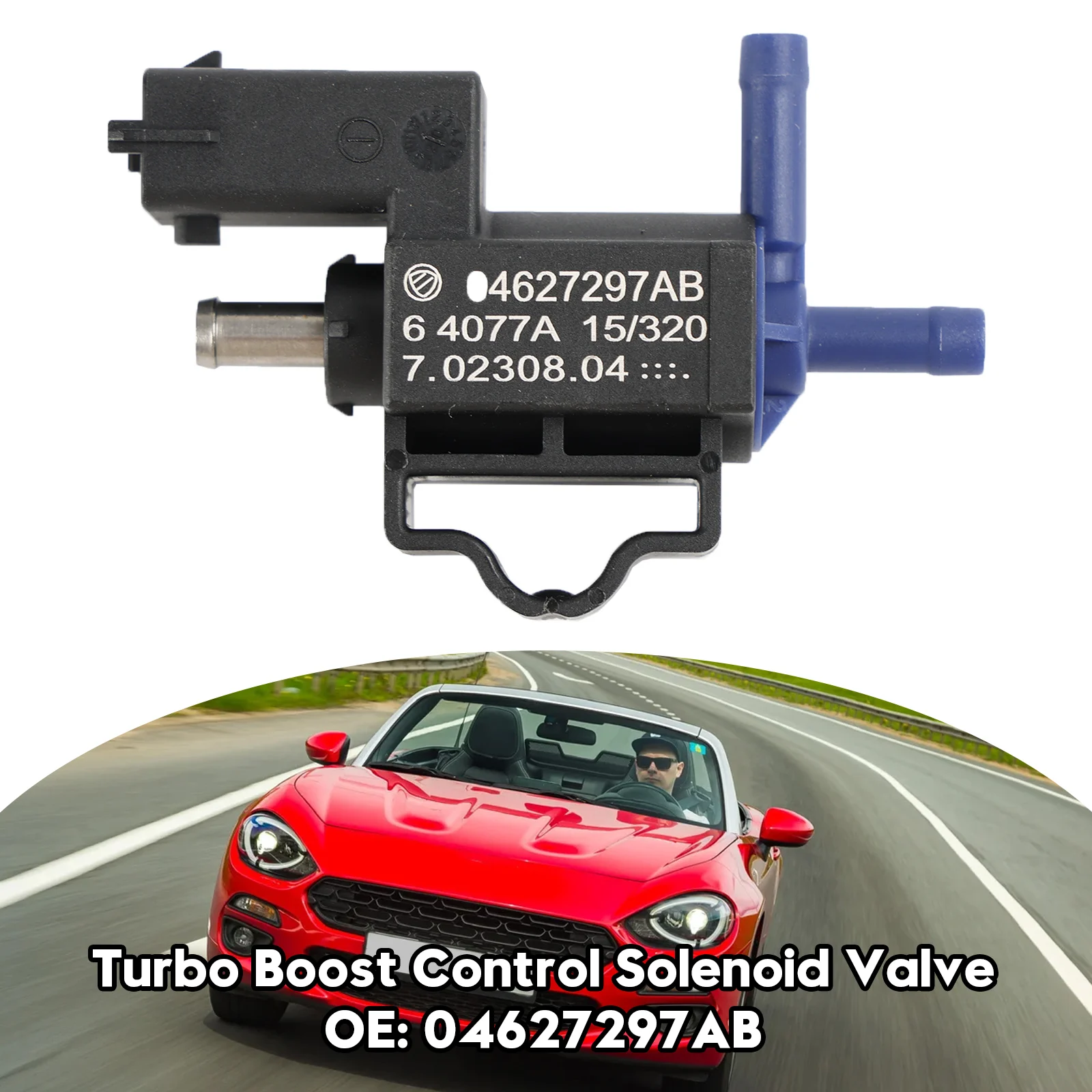 Areyourshop Turbo Boost Control Elettrovalvola Per Fiat 500X 124 Spider 1.4L Muslimate