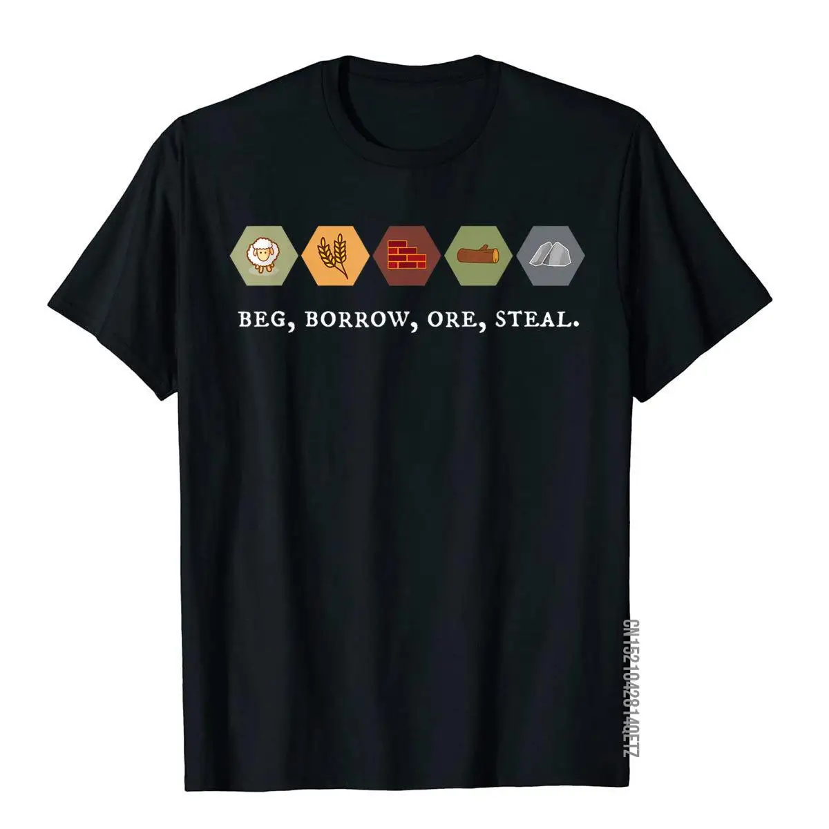 Beg Borrow Ore Rubare Gioco Da Tavolo Camicia Da Notte Tees Cheap England Style Cotton Adult Shirts Stile Cinese