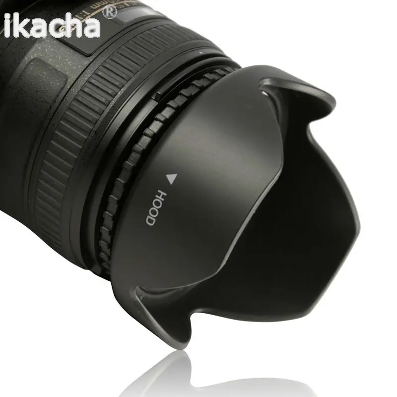 49 52 55 58 62 67 72 77 82Mm Paraluce Reversibile Fiore Petalo Per Fotocamera Canon Nikon Sony Pentax Dsir