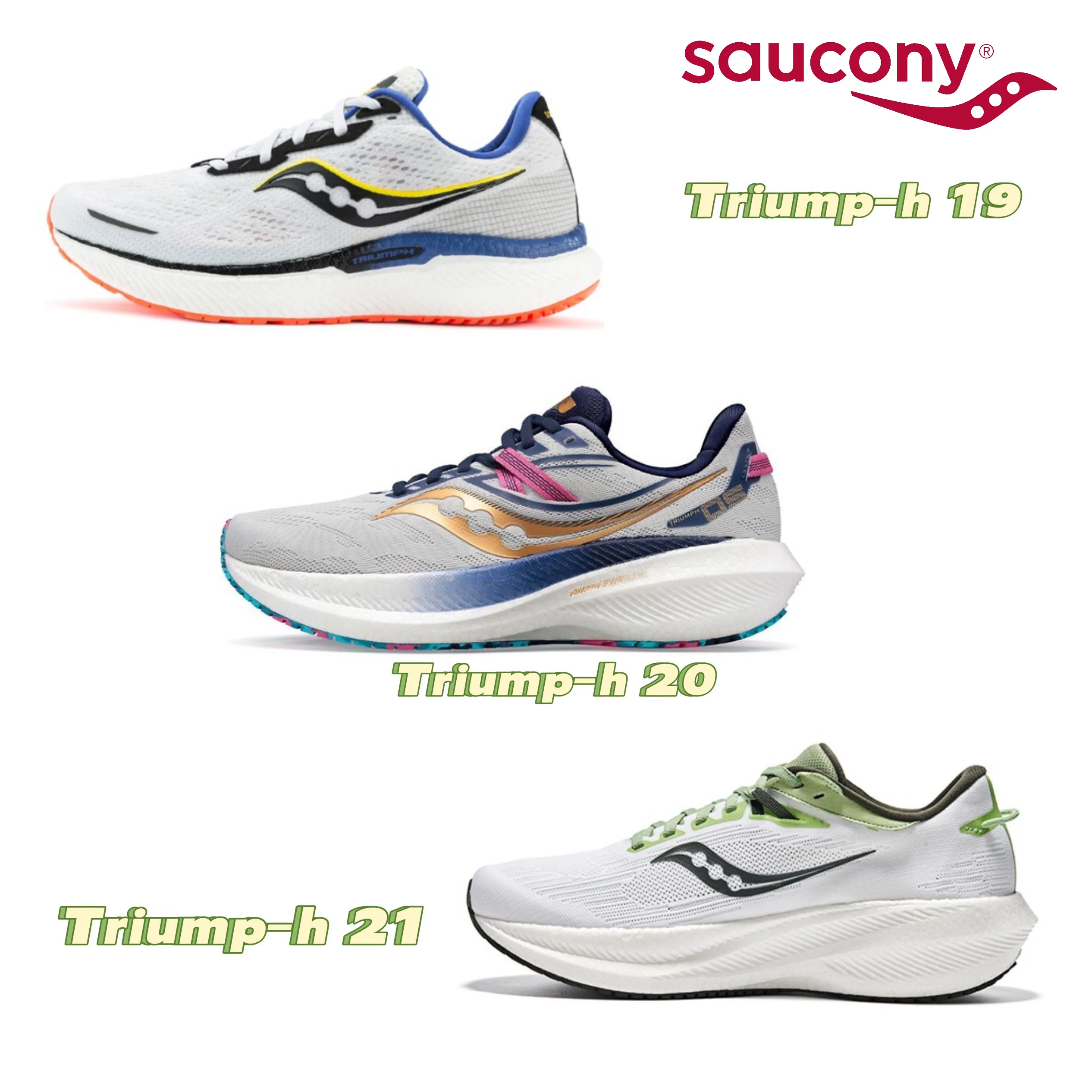 Saucony Victory 19 Scarpe Da Corsa Coppia Sport Outdoor Saucony 20 Scarpe Da Corsa Track Saucony Victory 21 Sneakers Assorbenti