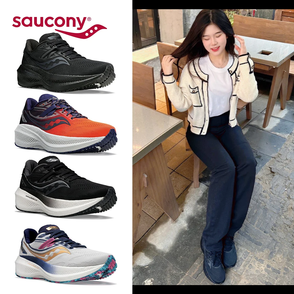 Con Scatola Saucony Victory 20 Nuovi Uomini Mesh Speed Casual Race Scarpe Da Corsa Maschio Sport Marathon Sneakers Leggere 40-45