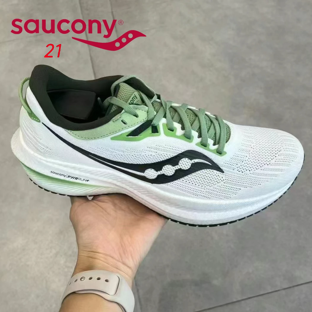 2023 Saucony Triump-H 21 Uomo Donna Speed Cross-Country Scarpe Da Corsa Casual Da Corsa Unisex Sport Marathon Sneakers Leggere