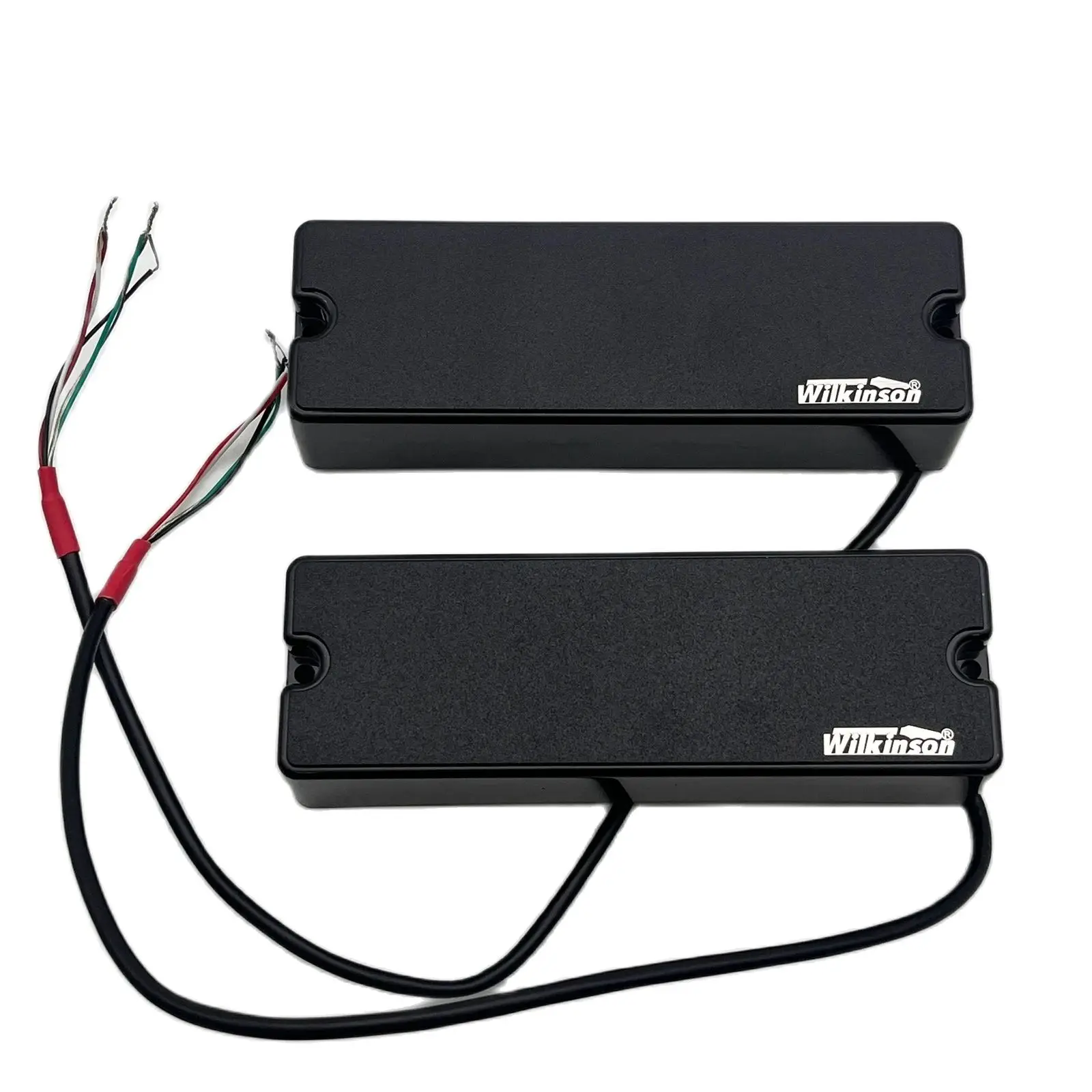 Wilkinson Mwjh4, 5 O 6 Stringhe Soapbar Passivo Bass Humbucker Pickup Nero 1 Pz