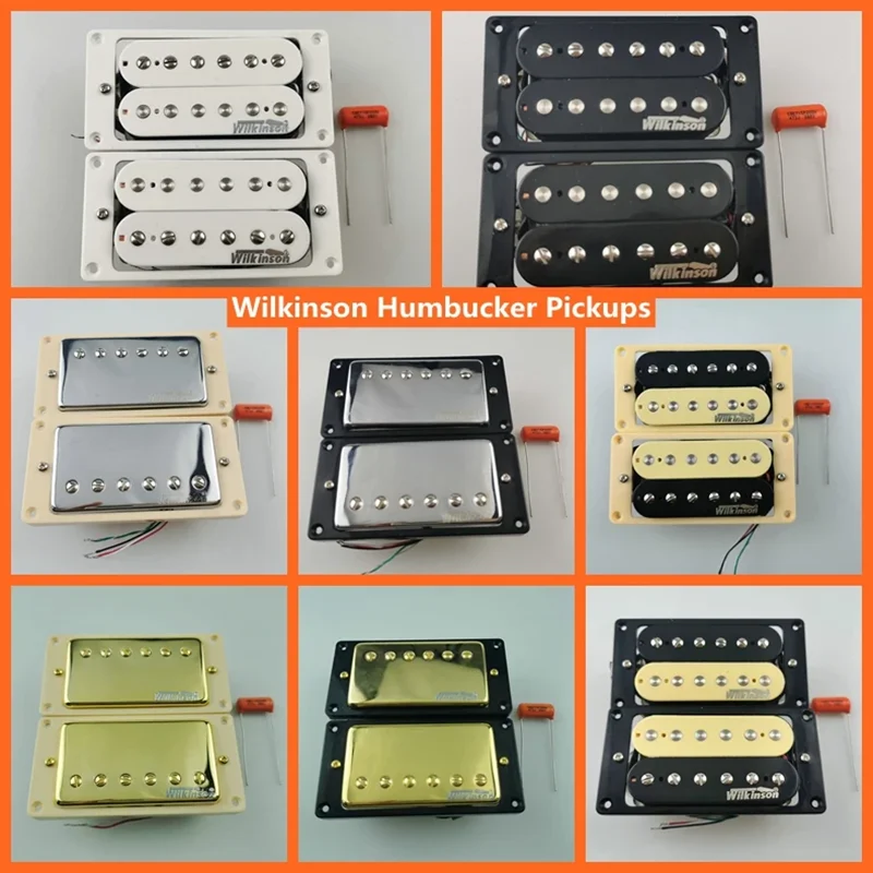 Pickup Per Chitarra Elettrica Wilkinson Ainico5 Humbucker Con Condensatore Arancione 473 200V Per Parti Di Chitarra Standard Gibson Lp