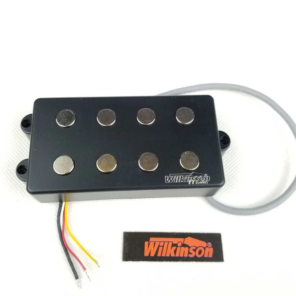 Wilkinson Lic Del Ponticello Del 4 Corde Per Basso Elettrico Chitarra Pickup Per Quattro Corde Bigsound Fit Musicman Bass Wom4