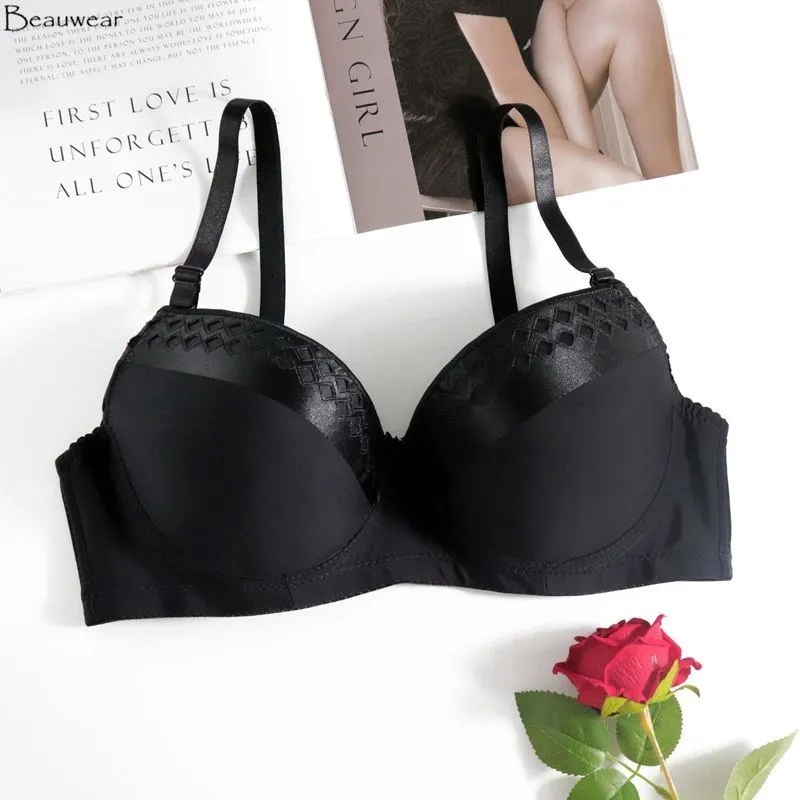 New Women'S Sexy Push Up Thickening Anti-Sagging Adjustable Bra Underwear B C D Cup Padded Bra Women'S Underwire Full Cup Bra