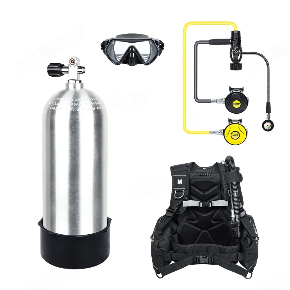 Bombola Per Immersione Specializzata Da 8 Litri Bombola Per Immersione Bombola Per Ossigeno Attrezzatura Per Lo Snorkeling Scuba Diving Rebreather