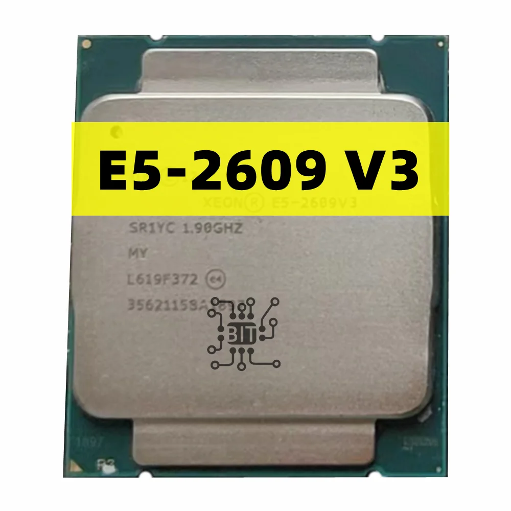 Xeon Cpu E5-2609V3 Sr1Yc 1.90Ghz 6 Core 15M Lga2011-3 E5-2609 V3 Processore E5 2609 V3 Spedizione Gratuita E5 2609 V3