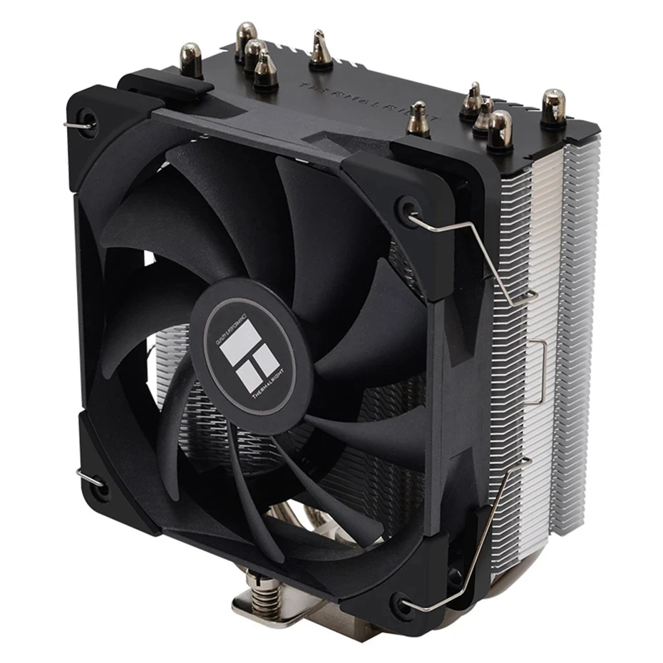 Thermalright Ak120 Plus 4Pin Pwm Cooling Fan 5V 3Pin Argb Tower Cpu Cooling Fan Suitable For Intel 115X / 2011/2066 1200 Amd Am4