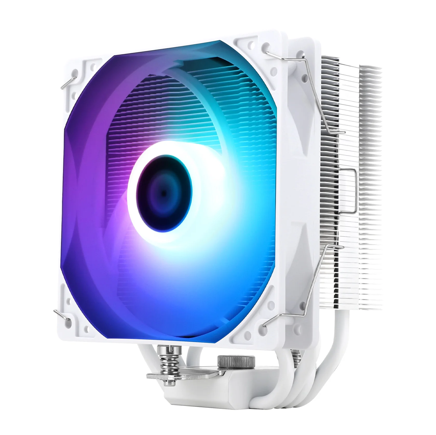Thermalright Single Tower Cpu Cooler 4 Heatpipes In Rame Radiatore Silent Pwm Argb Per Intel 115X/1700 Amd Am4, Ax120 R-Se