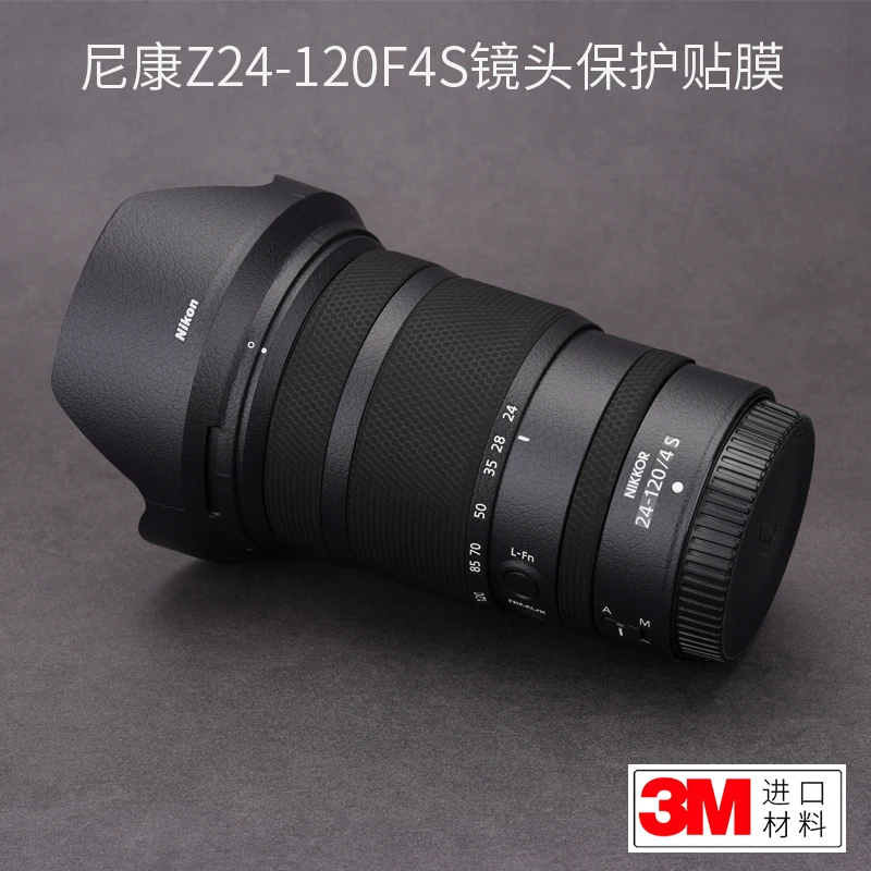 Per Nikon Z 24-120 F4S Pellicola Protettiva E Applicazione Della Pelle Nikon 24120 F4 Pacchetto Completo Adesivo 3M