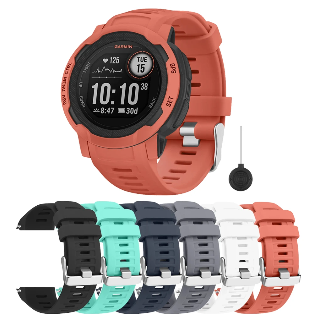 Cinturino In Silicone Per Garmin Instinct 2 Tide Tractical Band Bracciale Per Garmin Instinct Dual Power Surf/Instinct Esports Wristband