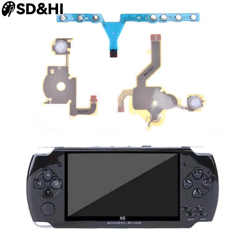 Per Psp 3000 Pulsanti Sinistro Destro Funzione Start Home Volume Pcb Keyboard Flex Cable