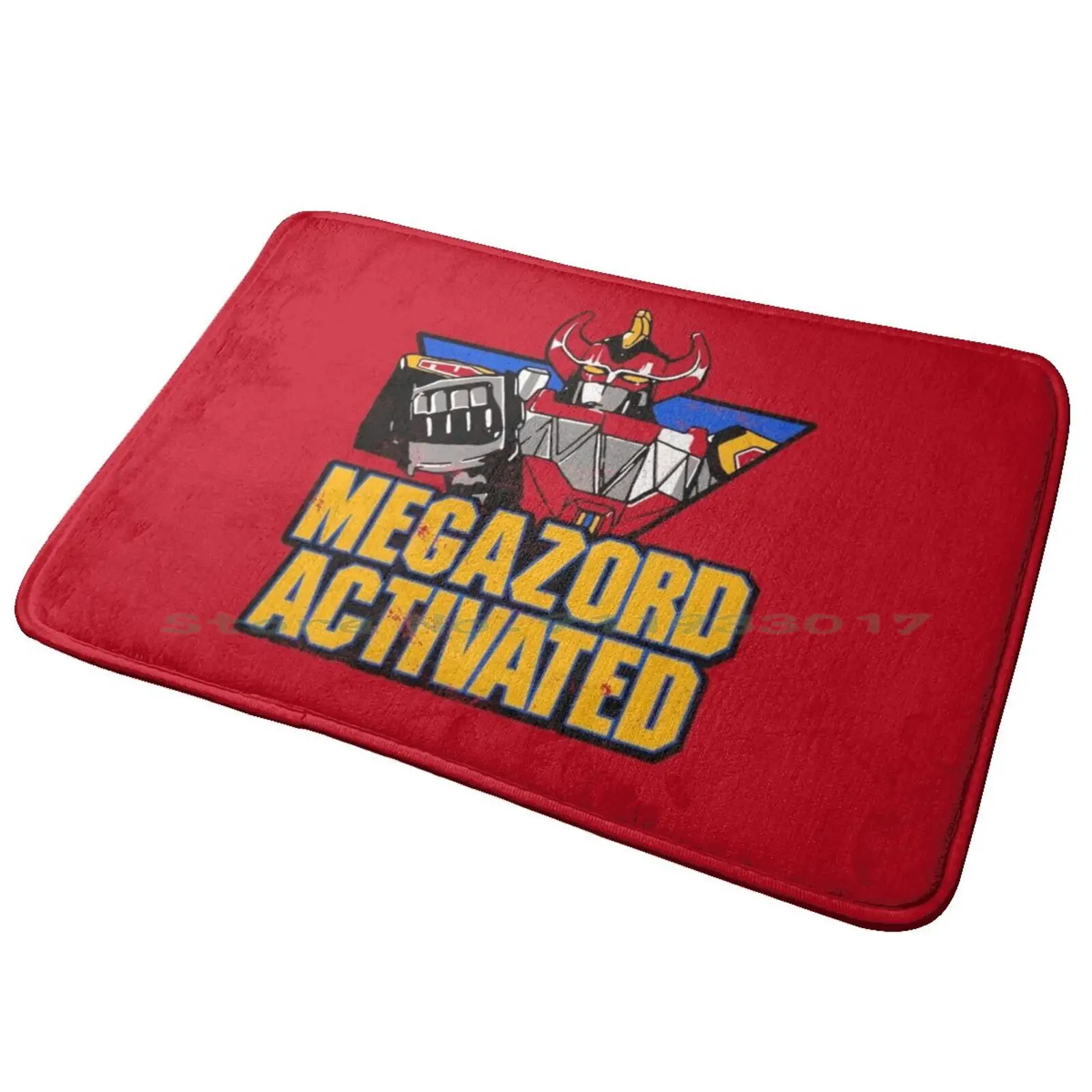 Megazord Attivato Zerbino D'Ingresso Tappetino Da Bagno Tappeto Green Ranger Super Sentai Pink Ranger Blue Ranger Yellow Ranger Black Ranger