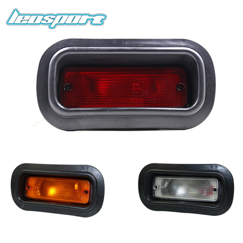 Per Honda-Civic-Del-Sol-Crx-Ef-Si-Jdm-Edm-Custom-Red-Lens-Rear-Bumper-Fog-Light Per Civic-Del-Sol-Crx-Ef-Si-Jdm-Edm