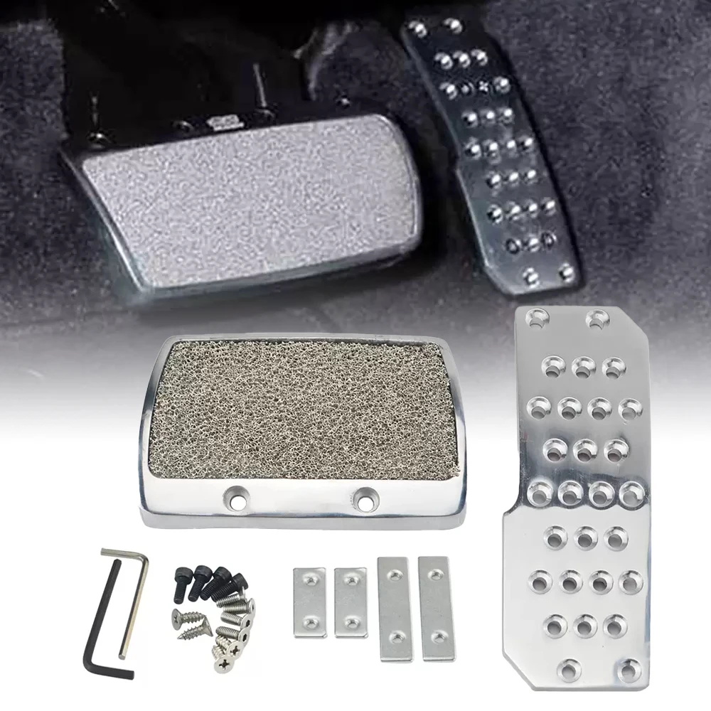Racing Mugen Pedals Car Foot Rest Accelerator Footboard Throttle Brake Clutch Treadle For Honda Accord Civic Crx Del Sol