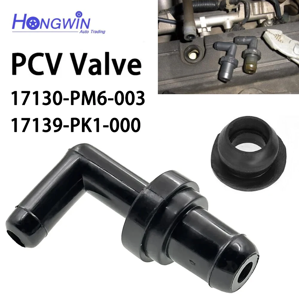 Valvola Di Ventilazione Del Carter Positivo Valvola Pcv Adatta A Honda Civic Crx 1.5 1.6 Muslimexmuslimah 17130 Pm6000
