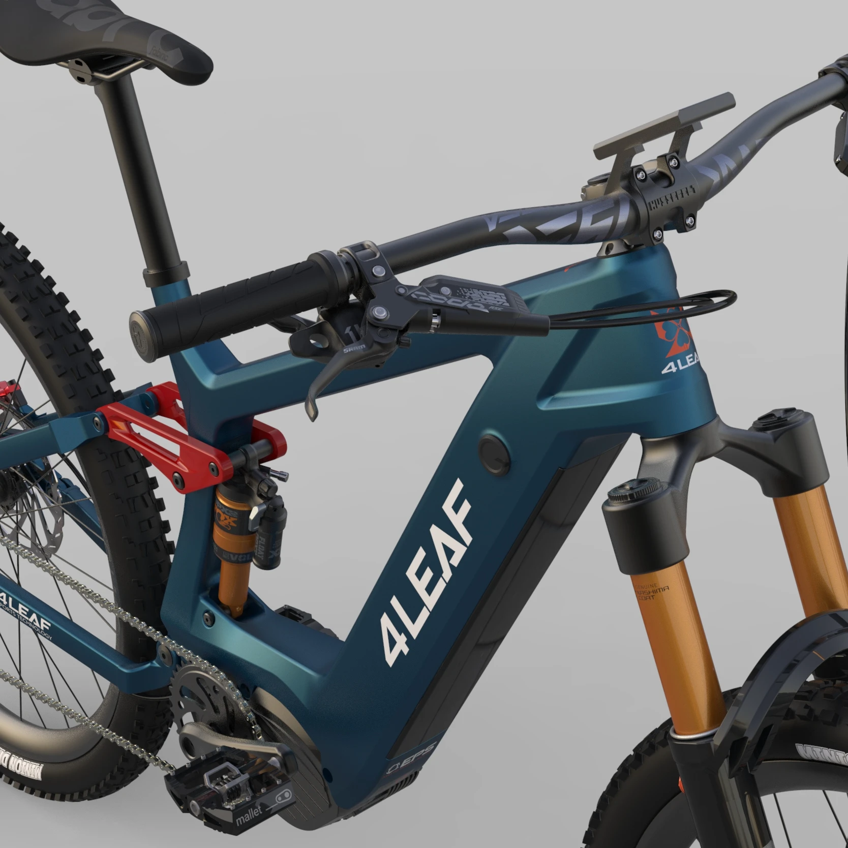 Telaio Ultra Ebike Bafang M620 M560 M510 Telaio M620 In Fibra Di Carbonio Mtb 29 ''Solo Telaio Emtb A Sospensione Completa