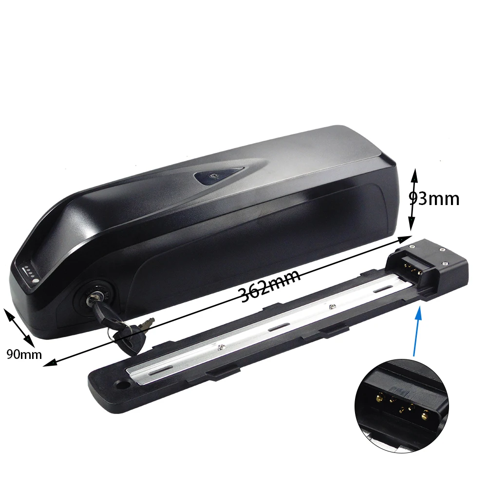 Originale Hailong 36V 48V 13Ah 14Ah 15Ah 16Ah 17.5Ah Down Tube Batteria 250W 350W 500W 750W Rad Power Bikes Akku Emtb