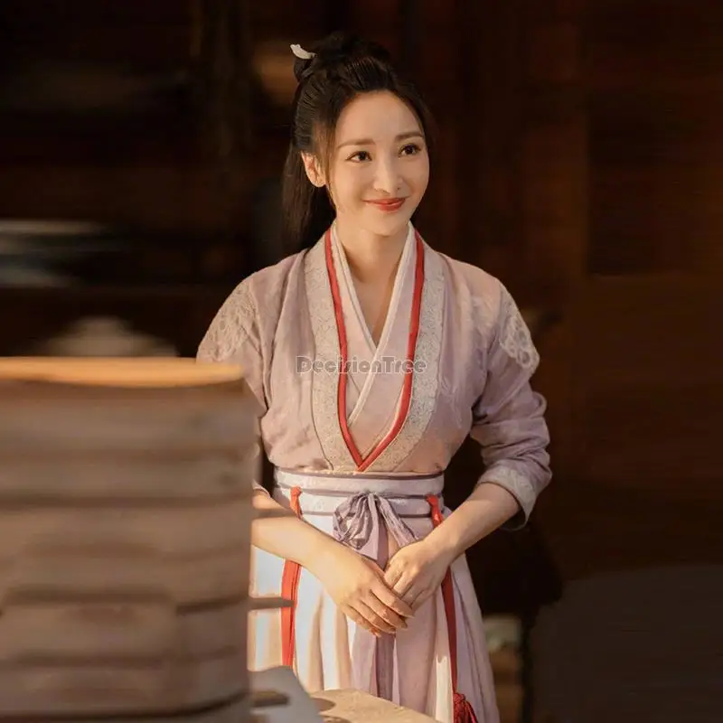 2024 New Chinese Tv A Dream Of Splendor Menghualu Song Dynasty Costume Cosplay Cinese Women Stage Performance Custom Hanfu