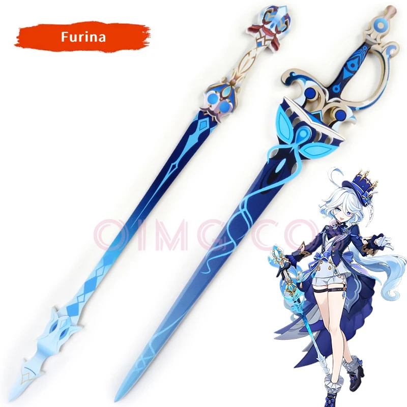 Genshin Impact Furina Cosplay Puntelli Per Armi Modello Splendor Of Quiet