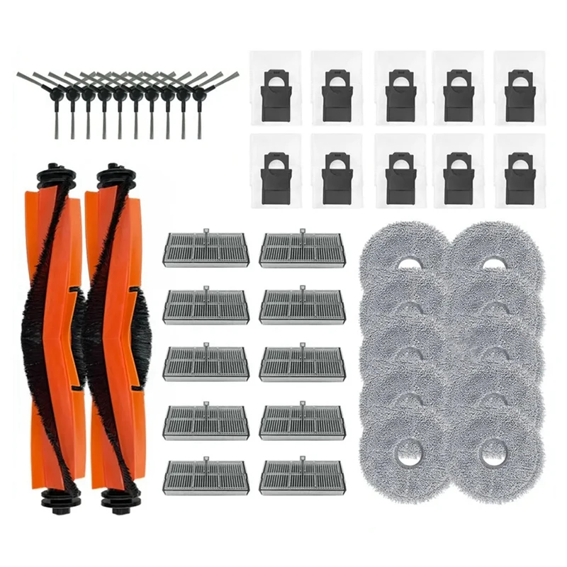 Per Dreame Master One/Master Pro Roller Side Brush Hepa Filter Mop Cloths Rag Dust Bag Robot Aspirapolvere Accessorio Parte