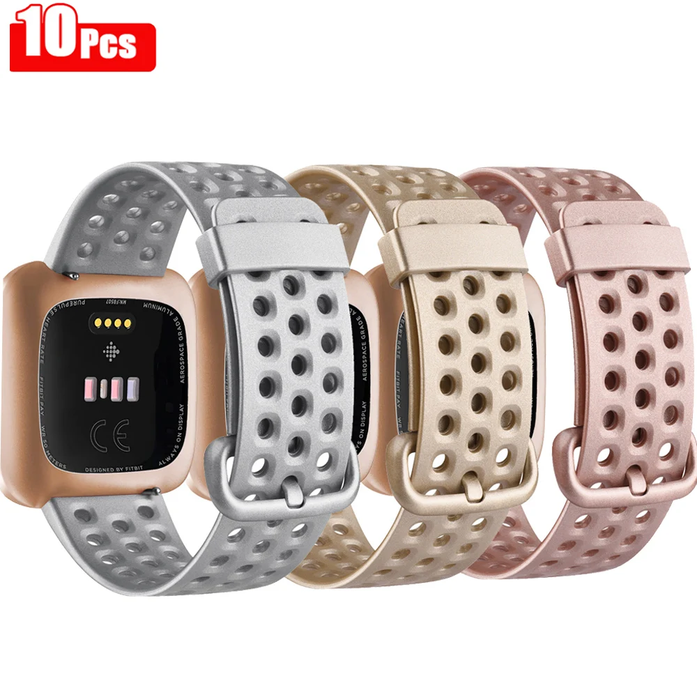 Cinturino 10Cps Per Cinturino Fitbit Versa 2/Versa Cinturino Sportivo Traspirante Per Accessori Smartwatch Con Cinturino Fitbit Versa Lite